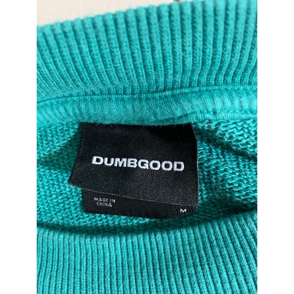 Dumbgood Sanrio Keroppi Teal Green Graphic Crewneck Sweatshirt Women's Medium - Picture 6 of 7